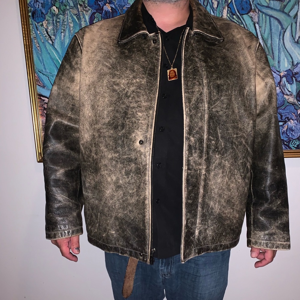 Calvin Klein Leather Jacket